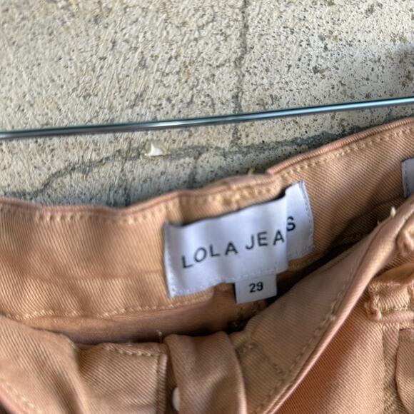 Lola Jeans Women’s High Rise Rolled Hem Shorts – Size 29 - Picture 3 of 4